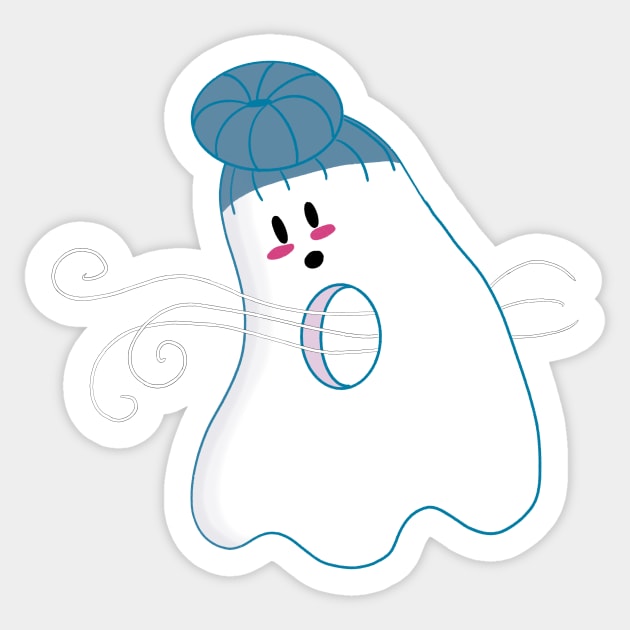 Little Ghost Airy Sticker by nathalieaynie